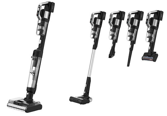Jimmy PW11 Pro Max Wiederaufladbar 2-in-1 Staubsauger Stick & Handgerät Schwarz