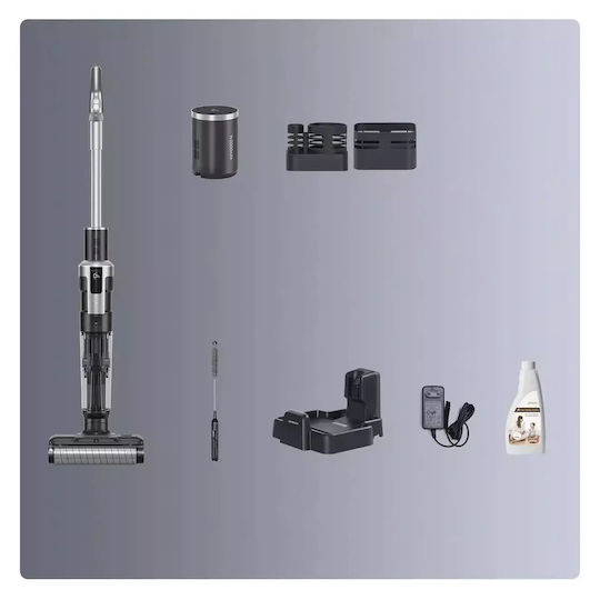 Jimmy HW9 Επαναφορτιζόμενη Σκούπα Stick 25.2V Μαύρη