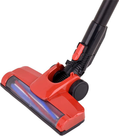 Lund 67120 Επαναφορτιζόμενη Σκούπα 2 σε 1 Stick & Χειρός 22.2V Κόκκινη