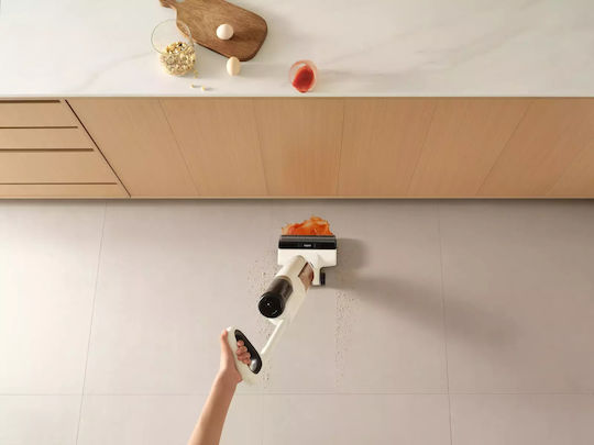 Mova K30 Wiederaufladbar 2-in-1 Staubsauger Stick & Handgerät Weiß