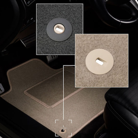 Beige Front Mats Kia Stonic Crossover 2017