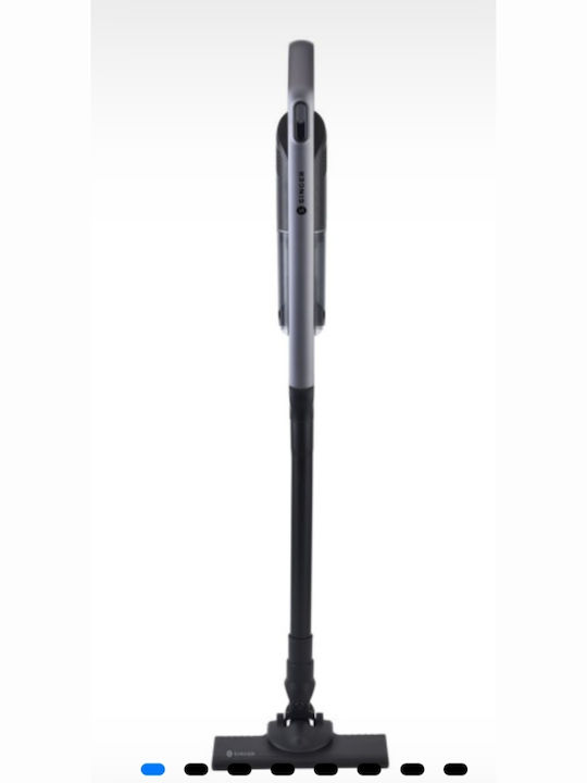 Singer Επαναφορτιζόμενη Σκούπα 2 σε 1 Stick & Χειρός Ασημί HVC-1480