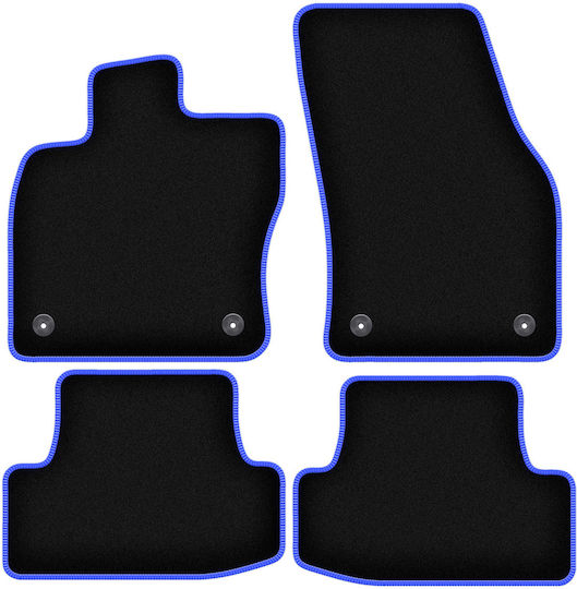 Carlux-blue Car Mats Audi Q2 Crossover 2016