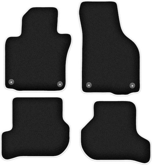 Carlux Silver Car Mats for Skoda Yeti Crossover 2009-2017