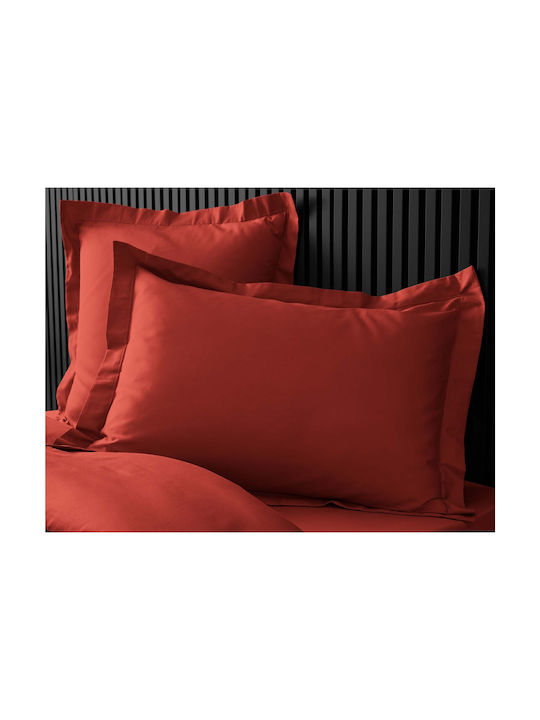 Douceur d'Intérieur Μαξιλαροθήκη Oxford Tomette 50x70εκ.