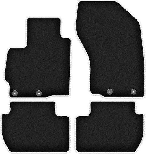 Carlux-silver Car Mats Citroen C-crosser Crossover 2007-2012