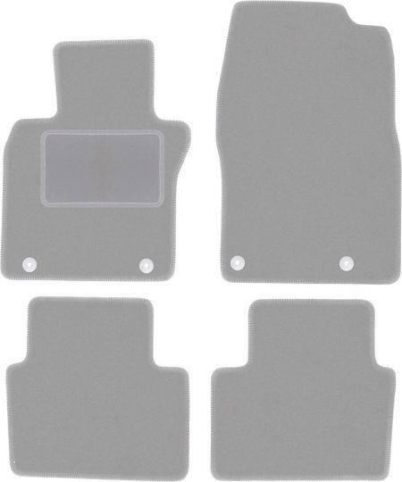 Gray Car Mats Mazda CX-30 CX-30 Crossover 2019