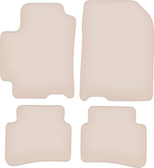 Premium Beige Floor Mats Kia Stonic Crossover 2017