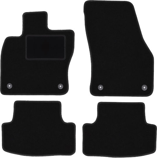 Velour Car Mats Set Volkswagen T-Roc Crossover 2017