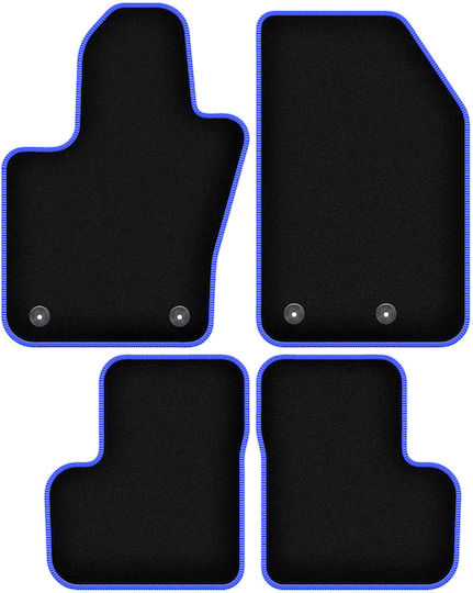 Carlux-blue Car Mats Fiat 500x Fl Crossover 2018