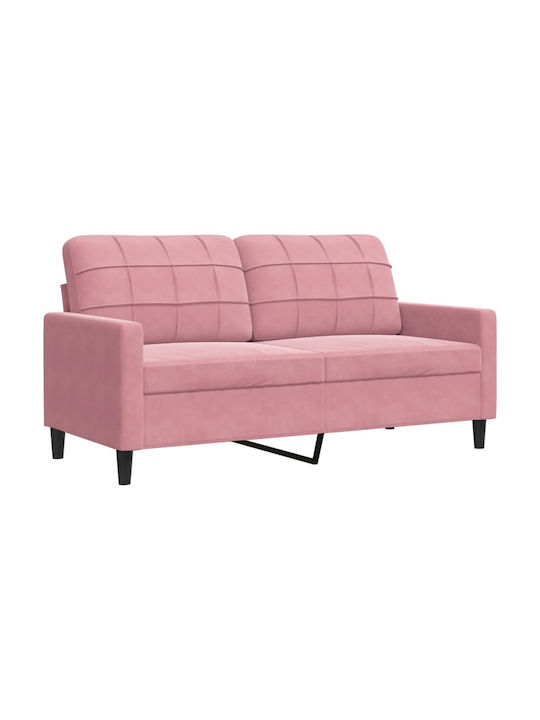 Living Room Furniture Set 2 seater & 2 seater & Armchair Pink
