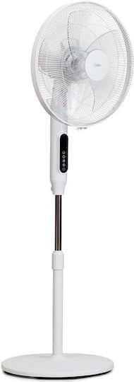 Osio Ventilator Sockel 24W mit Fernbedienung Weiß