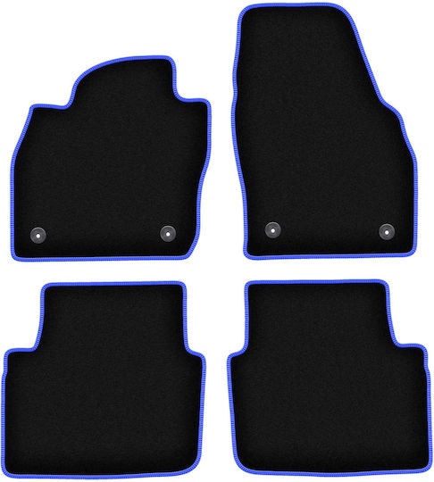Carlux Blue Car Mats for Skoda Kamiq Crossover 2019