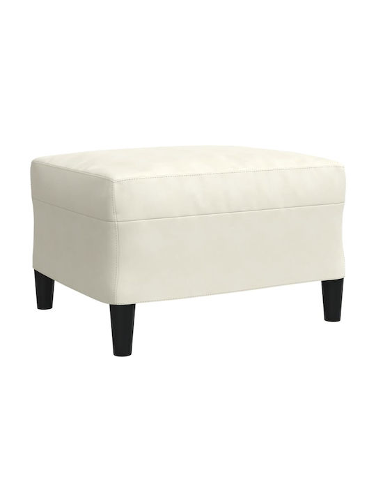 Living Room Furniture Set 3-Seater & 2-Seater & Stool Beige