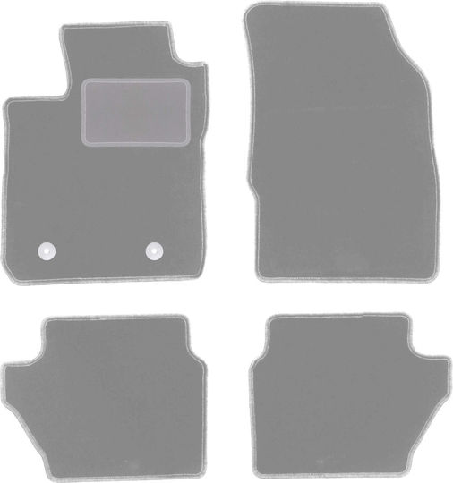 Gray Car Mats Ford Ecosport Mk2 Crossover 2012-2017