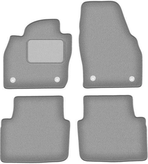 Gray Car Mats Skoda Kamiq Crossover 2019