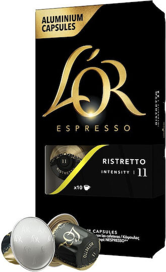 L'Or Κάψουλες Espresso Ristretto Συμβατές με Μηχανή L'Or 10caps