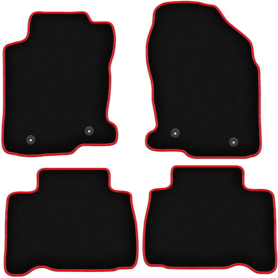 Carlux Red Car Mats Lexus NX Crossover 2014