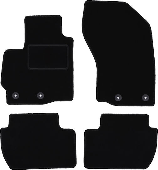 Velours Teppichmatten Set Peugeot 4008 Crossover 2012-2017