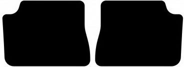 Rear Floor Mats Peugeot E-208 Ii Hatchback 2019
