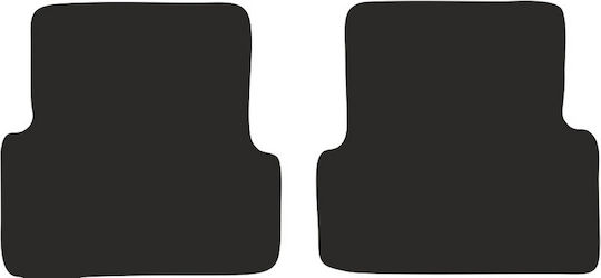 Rear Floor Mats Renault Modus Minivan 2004-2012
