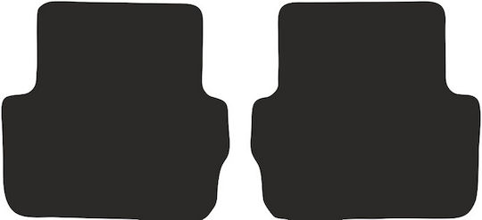 Rear Floor Mats Jaguar S-Type X204 Sedan 2002-2008