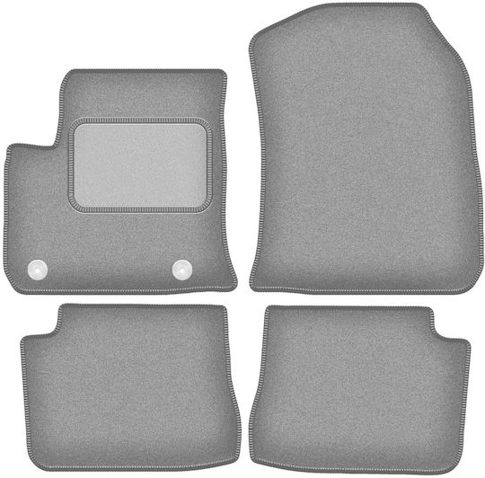 Gray Car Mats Opel E-corsa F Hatchback 2019