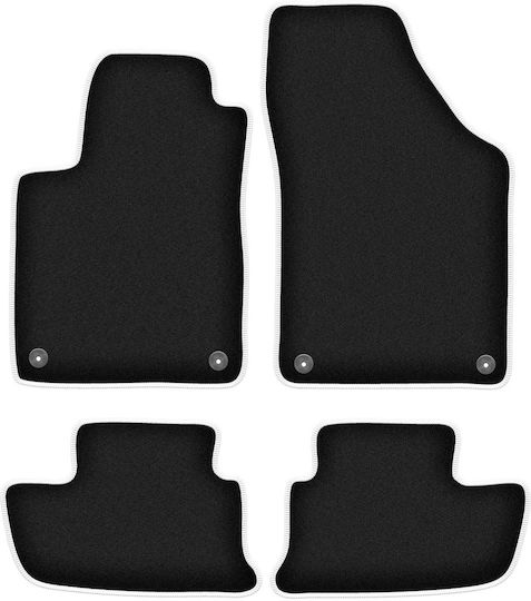 Carlux-silver Car Mats Peugeot Rcz Coupe 2010-2015