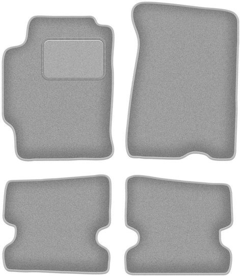 Gray Car Mats Mazda MX-6 II Coupe 1992-1997