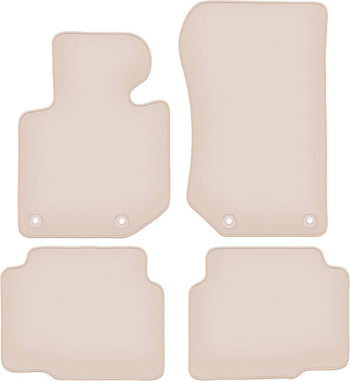 Premium Beige Fußmatten BMW 3 E36 Compact Coupe Limousine Kombi Touring 1991-2000