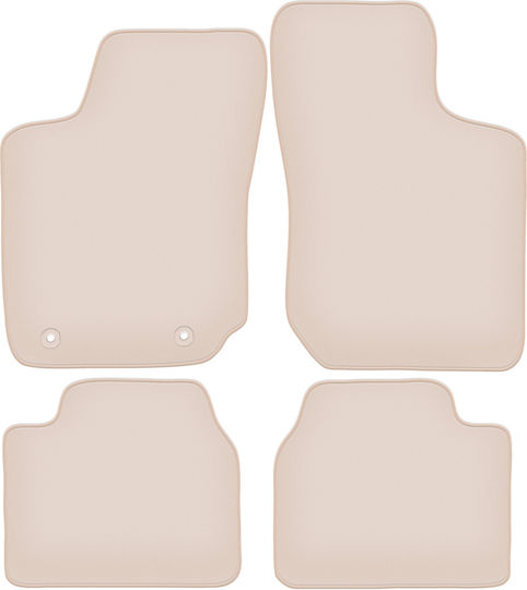 Premium Beige Car Mats Opel Tigra A Coupe 1994-2002