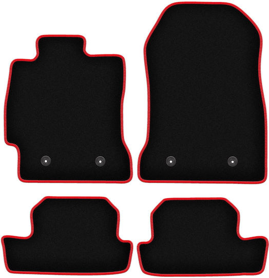 Carlux-red Car Mats Toyota Gt86 Coupe 2011