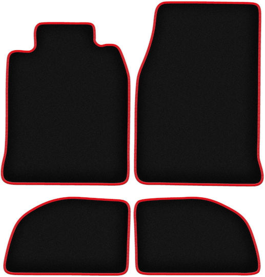 Carlux-red Car Mats Porsche 944 Coupe 1976-1988