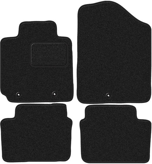 Anthracite Car Mats Hyundai Veloster Coupe 2011-2018