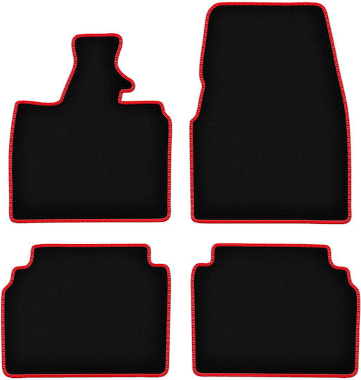 Carlux-red Car Mats Bmw I3 L01 Hatchback 2013