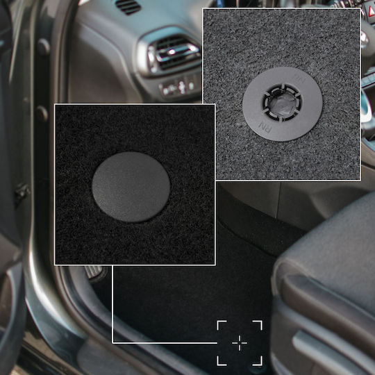 Basic Black Velvet Floor Mats Renault Trafic Iii Van 2014