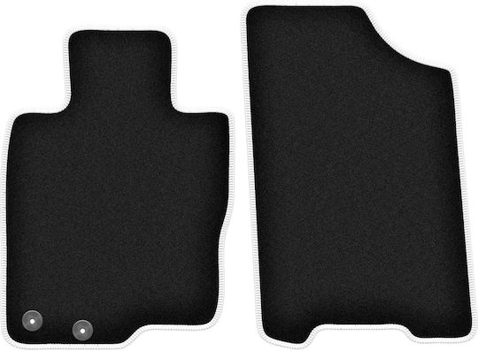 Carlux Silver Car Mats for Nissan Navara and Iv Pickup 2014