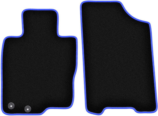 Carlux-blaue Autoteppiche Nissan Navara IV Pickup 2014