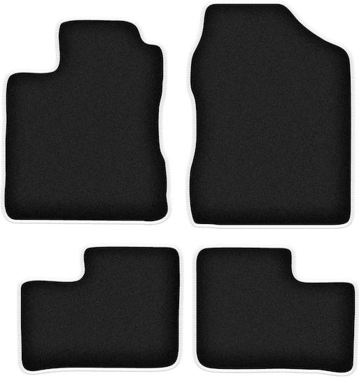 Carlux-silver Car Floor Mats Daihatsu Cuore Vi Hatchback 2003-2007