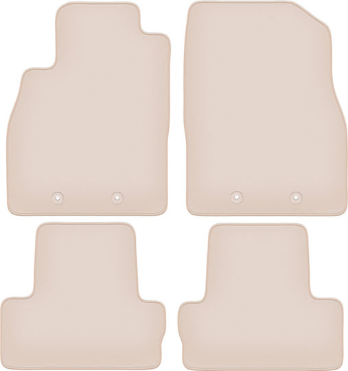 Premium Beige Floor Mats Chevrolet Volt Hatchback 2012-2017