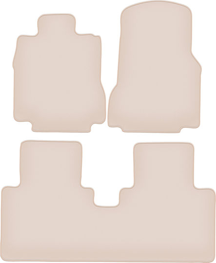 Premium Beige Floor Mats Mercedes Vaneo W414 Minivan 2001-2005