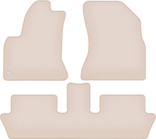 Covorașe auto premium bej Citroen C4 Grand Picasso Minivan 2006-2013