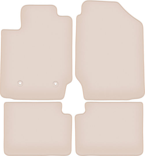Premium Beige Floor Mats Toyota Matrix Hatchback 2002-2010