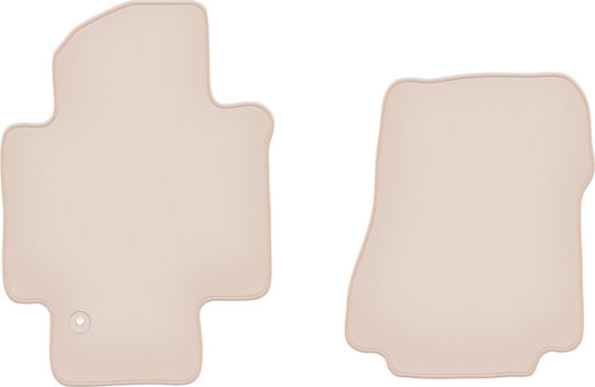 Premium Beige Car Mats for Nissan NV200 Van 2010