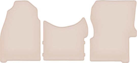 Premium Beige Car Mats Volkswagen Crafter Delivery Vehicle 2006-2019