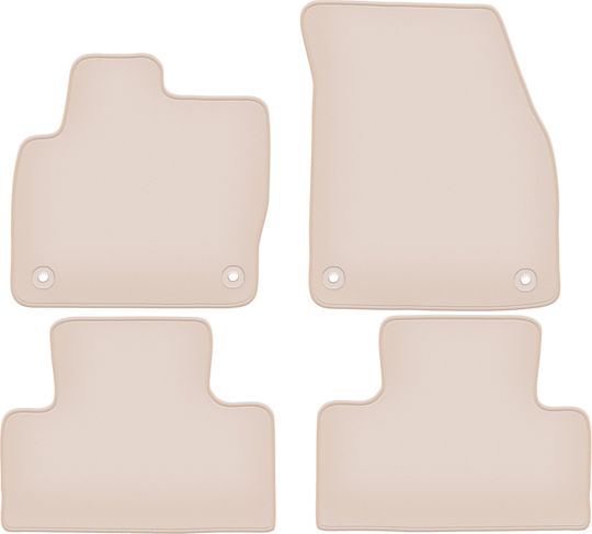 Premium Beige Fußmatten Range Rover Evoque SUV 2011-2018