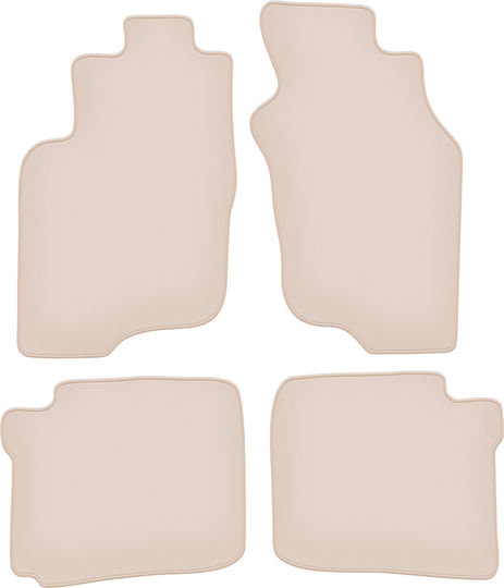 Premium Beige Car Mats Mitsubishi Space Star Minivan 1999-2005