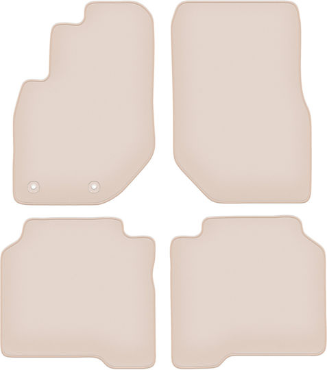Premium Beige Floor Mats Hyundai Terracan Suv 2001-2006