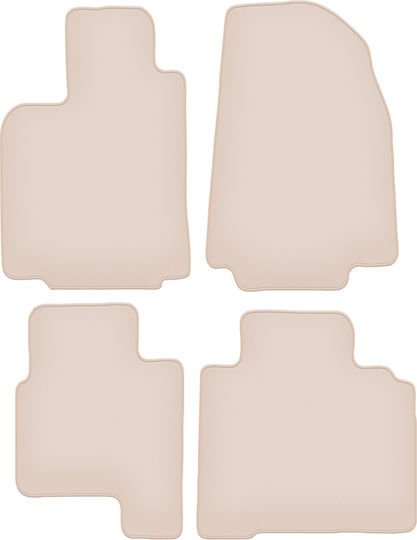 Premium Beige Floor Mats Mazda Cx-9 I Suv 2006-2015