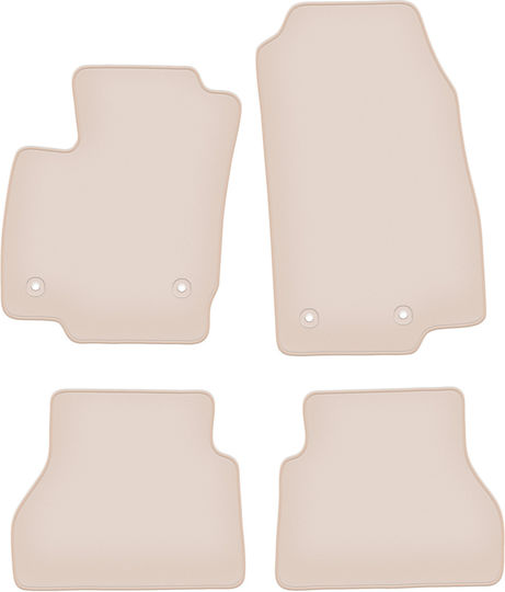 Premium Beige Floor Mats Ford B-max Minivan 2012-2017